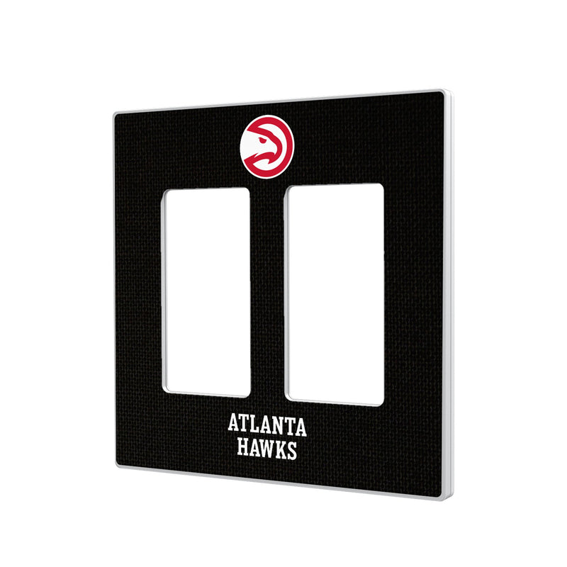 Atlanta Hawks Solid Hidden-Screw Light Switch Plate