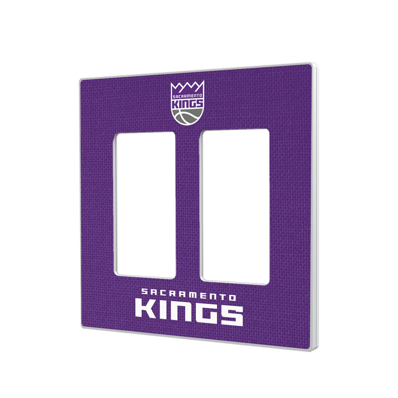 Sacramento Kings Solid Hidden-Screw Light Switch Plate