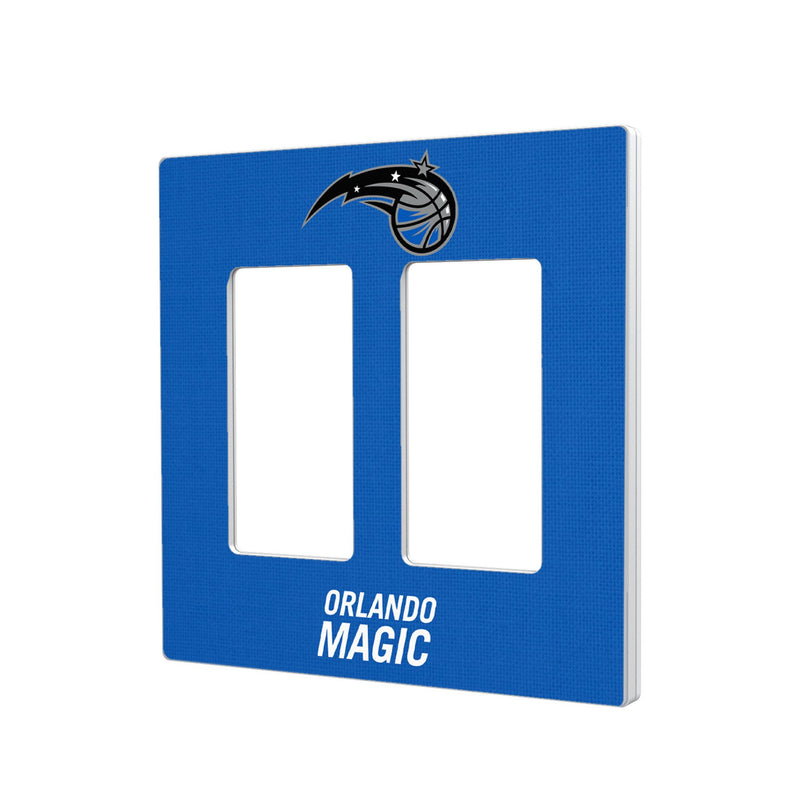 Orlando Magic Solid Hidden-Screw Light Switch Plate