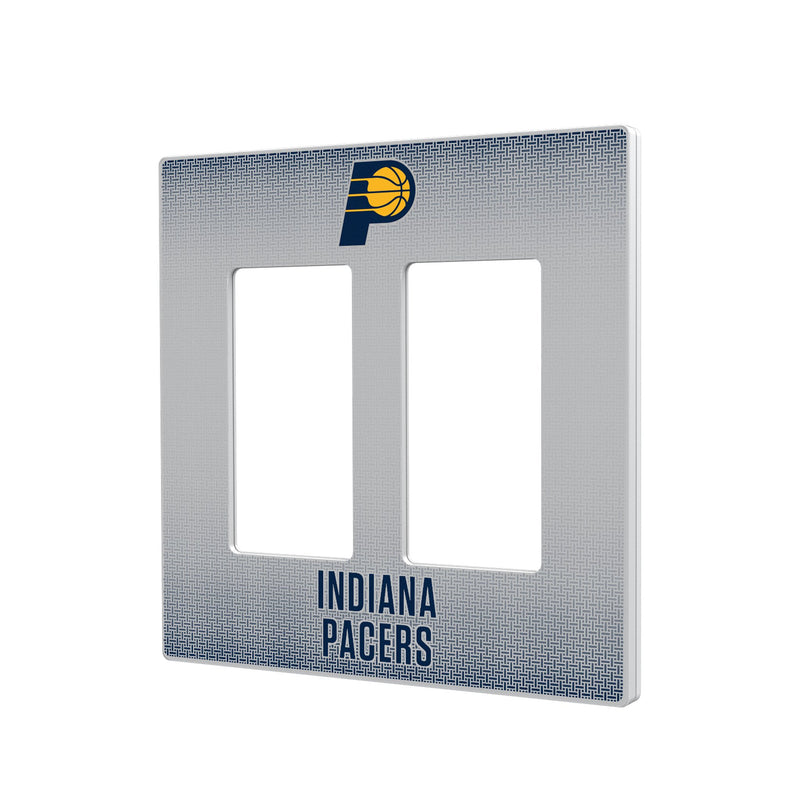 Indiana Pacers Linen Hidden-Screw Light Switch Plate