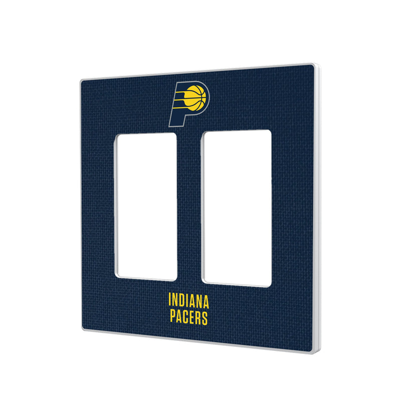 Indiana Pacers Solid Hidden-Screw Light Switch Plate