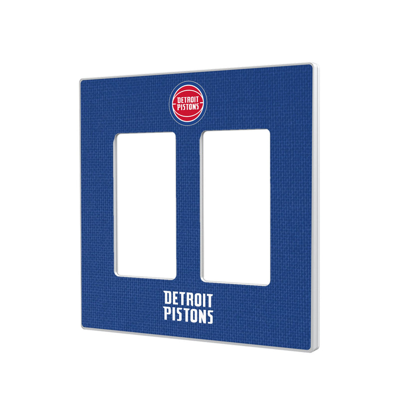 Detroit Pistons Solid Hidden-Screw Light Switch Plate