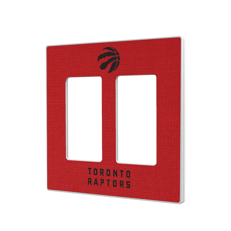 Toronto Raptors Solid Hidden-Screw Light Switch Plate