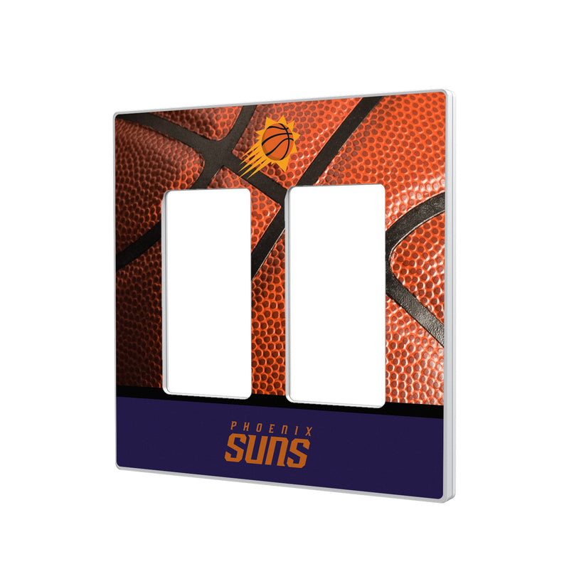 Phoenix Suns Basketball Hidden-Screw Light Switch Plate