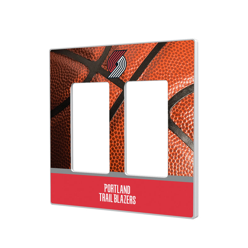 Portland Trail Blazers Basketball Hidden-Screw Light Switch Plate