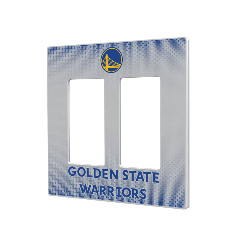 Golden State Warriors Linen Hidden-Screw Light Switch Plate