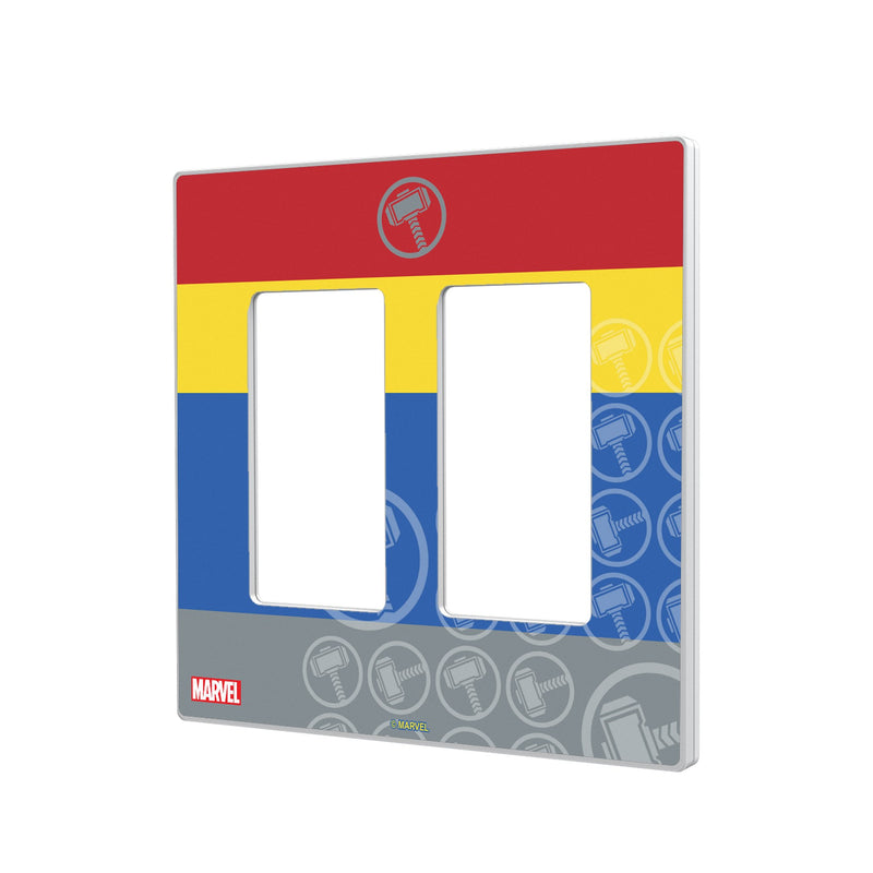 Marvel Avengers Thor Sigil Hidden-Screw Light Switch Plate