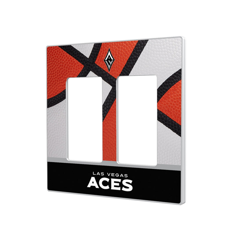 Las Vegas Aces Basketball Hidden-Screw Light Switch Plate