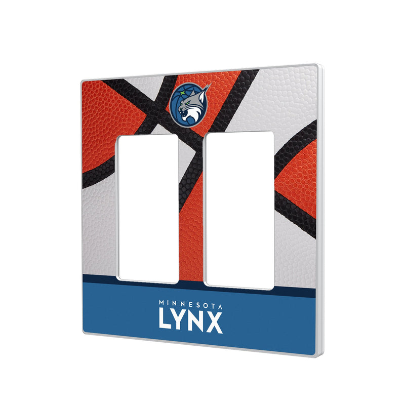 Minnesota Lynx Basketball Hidden-Screw Light Switch Plate