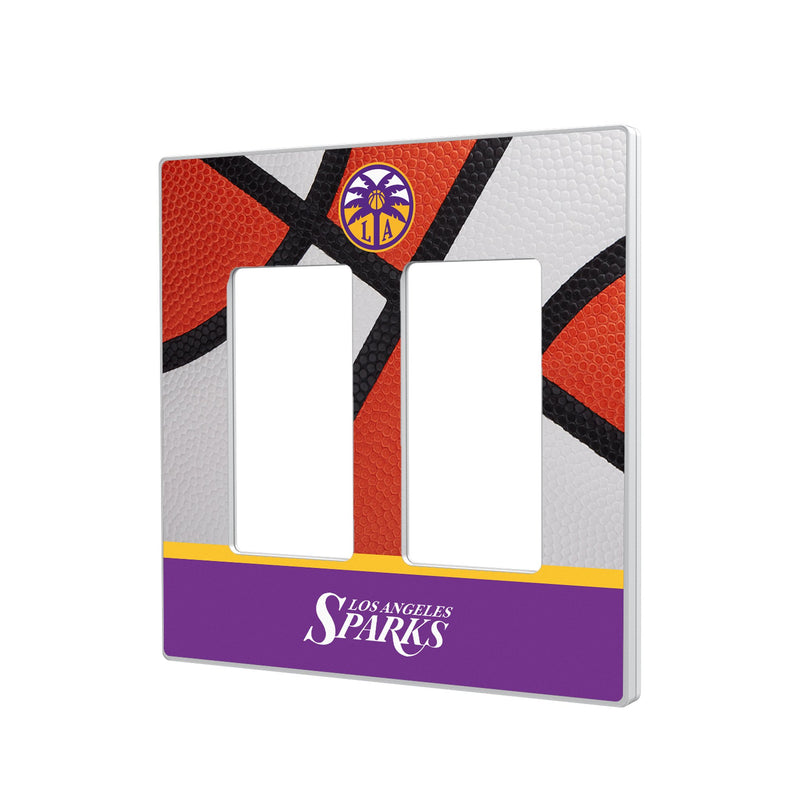 Los Angeles Sparks Basketball Hidden-Screw Light Switch Plate