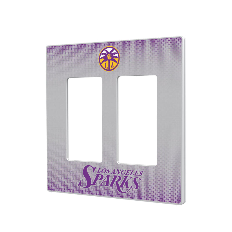 Los Angeles Sparks Linen Hidden-Screw Light Switch Plate