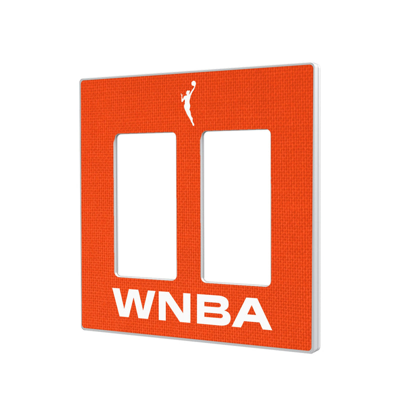 WNBA Solid Hidden-Screw Light Switch Plate