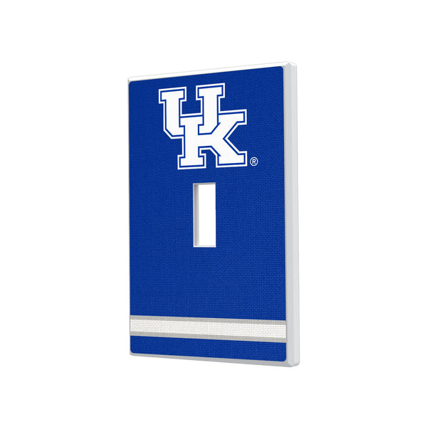 University of Kentucky Wildcats Stripe Hidden-Screw Light Switch Plate