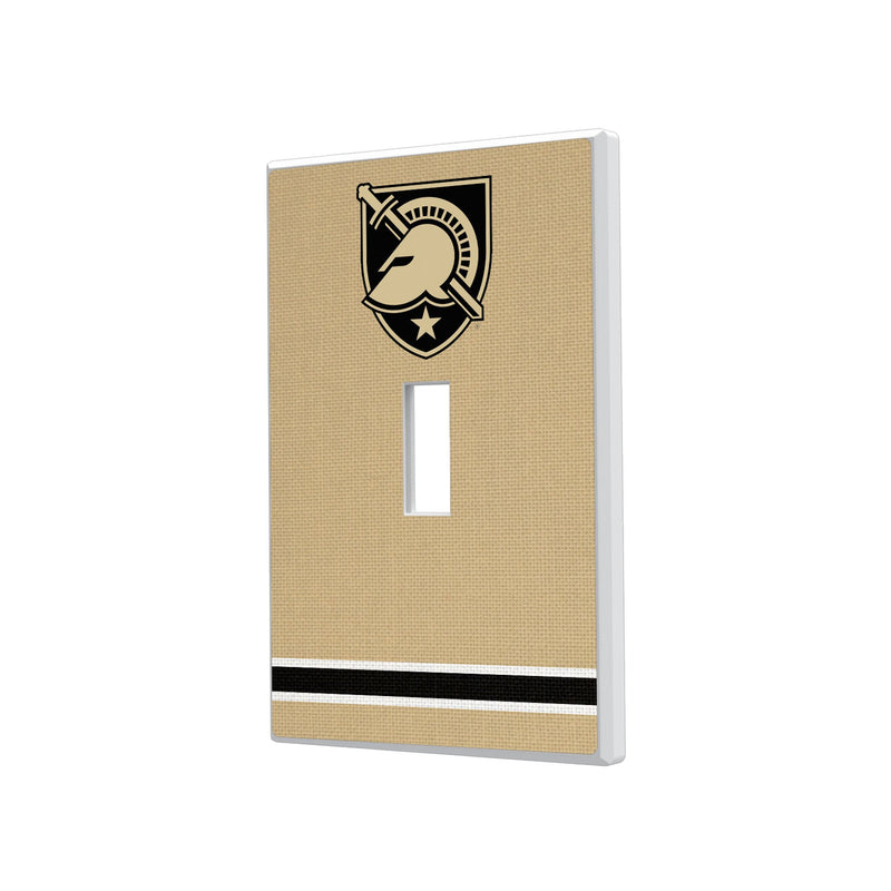 United States Military Academy Black Knights Stripe Hidden-Screw Light Switch Plate