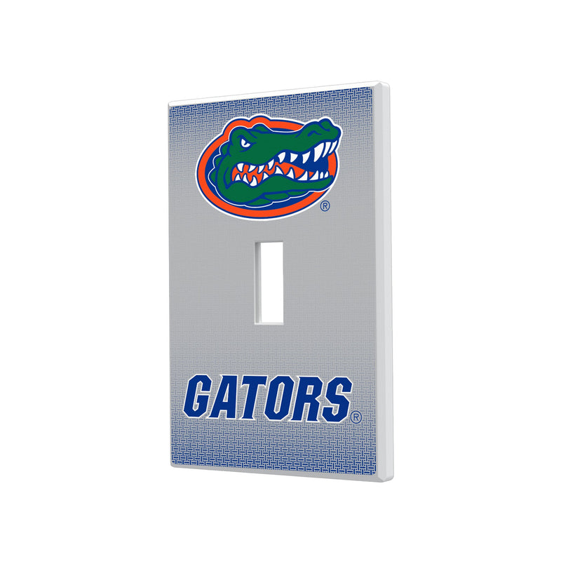 University of Florida Gators Linen Hidden-Screw Light Switch Plate