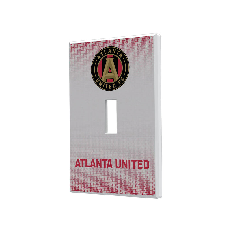 Atlanta United FC  Linen Hidden-Screw Light Switch Plate