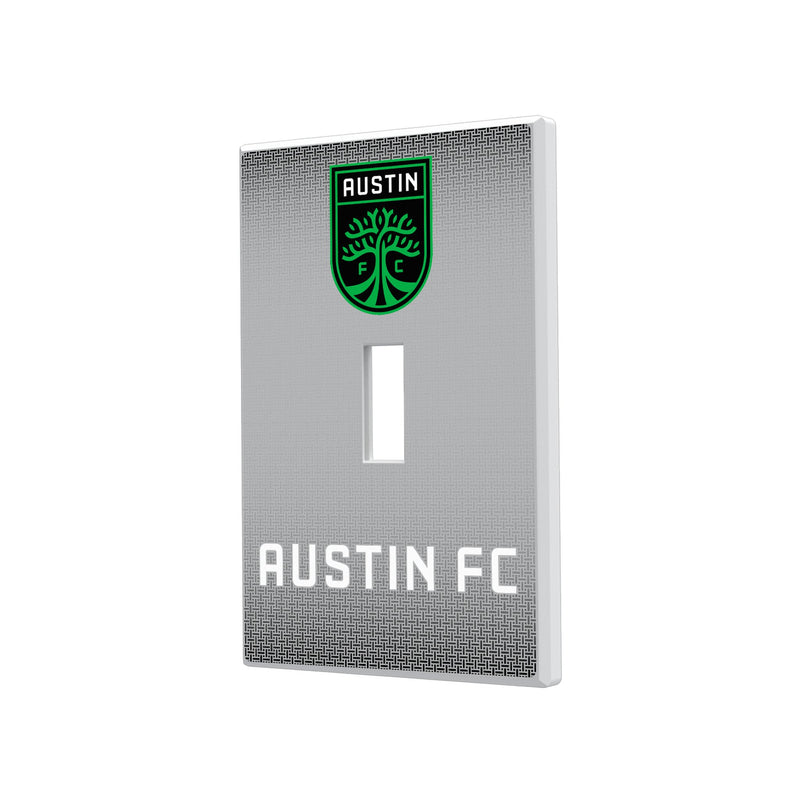 Austin FC  Linen Hidden-Screw Light Switch Plate