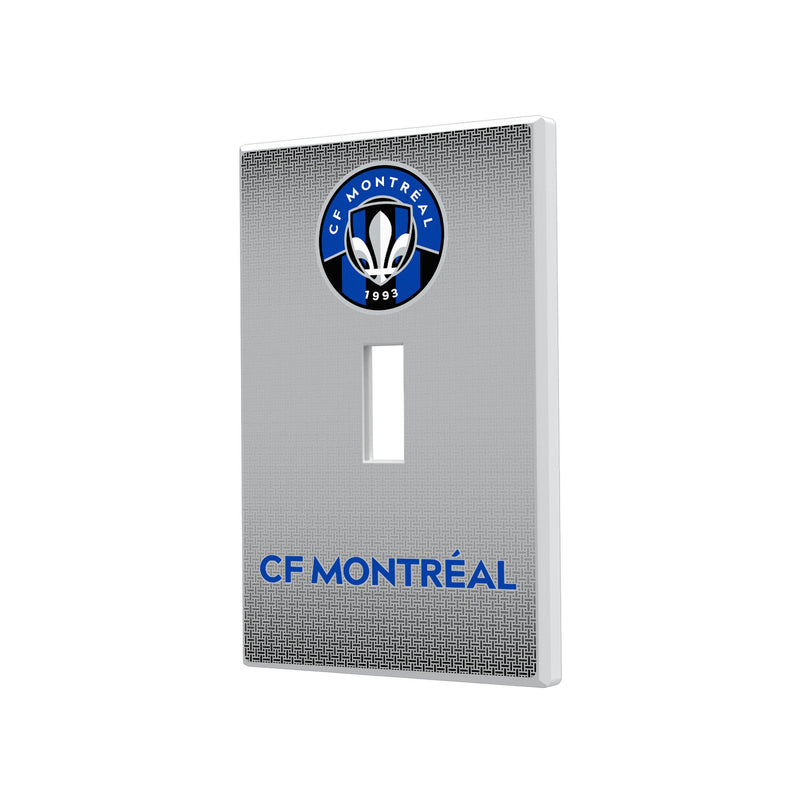 CF Montreal  Linen Hidden-Screw Light Switch Plate