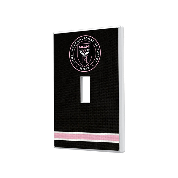 Inter Miami CF Stripe Hidden-Screw Light Switch Plate