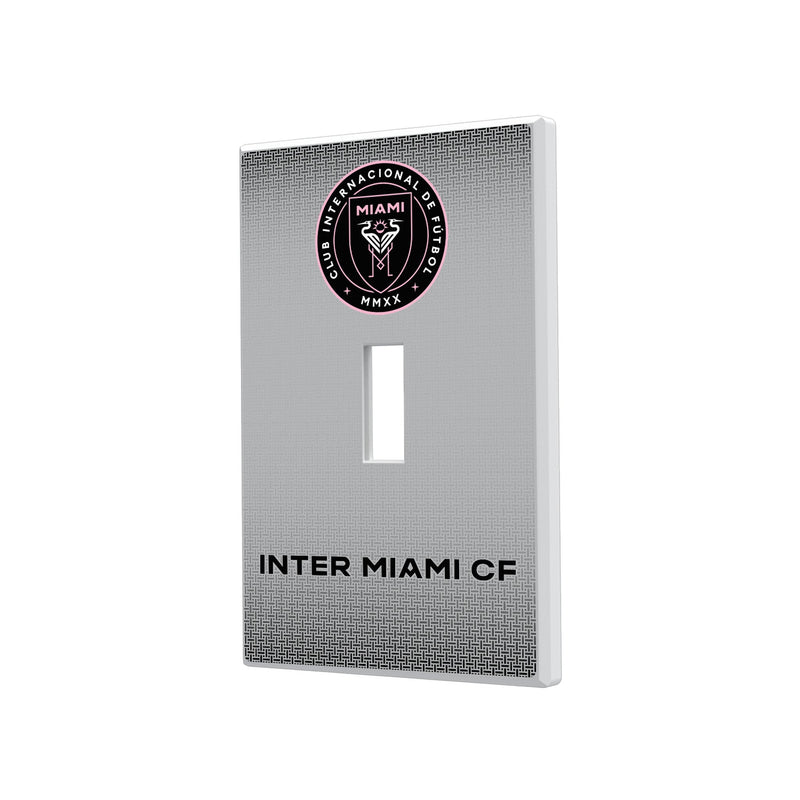 Inter Miami CF  Linen Hidden-Screw Light Switch Plate