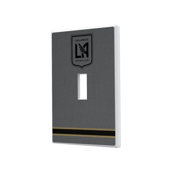 Los Angeles Football Club Stripe Hidden-Screw Light Switch Plate