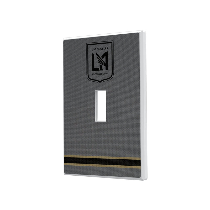Los Angeles Football Club Stripe Hidden-Screw Light Switch Plate
