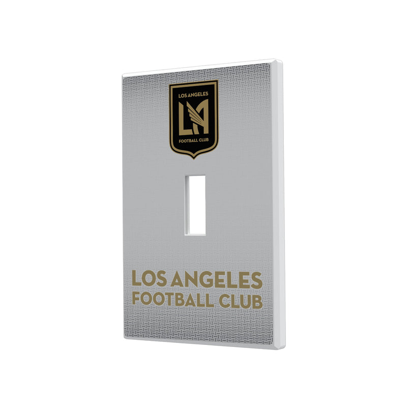 Los Angeles Football Club   Linen Hidden-Screw Light Switch Plate