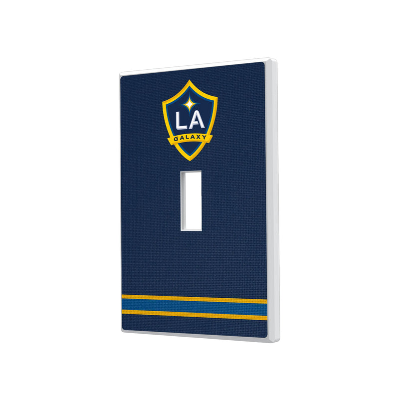 LA Galaxy Stripe Hidden-Screw Light Switch Plate