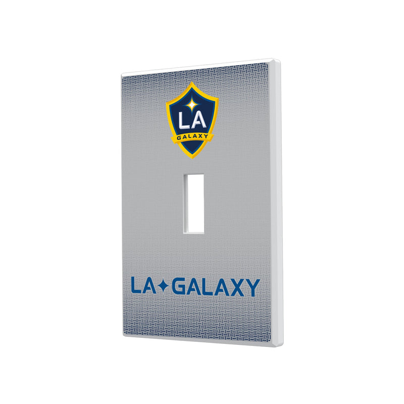 LA Galaxy  Linen Hidden-Screw Light Switch Plate