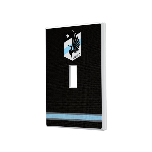 Minnesota United FC Stripe Hidden-Screw Light Switch Plate
