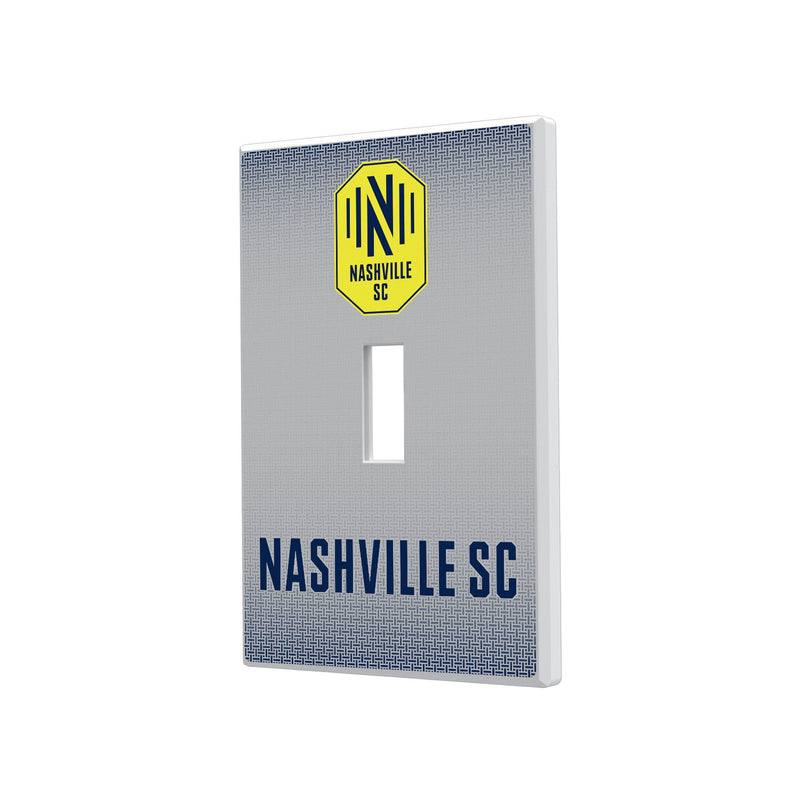 Nashville SC  Linen Hidden-Screw Light Switch Plate