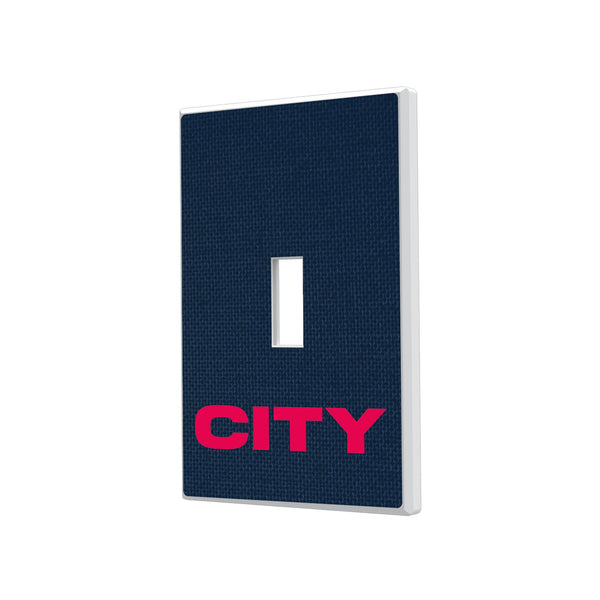 St. Louis CITY SC Solid Hidden-Screw Light Switch Plate