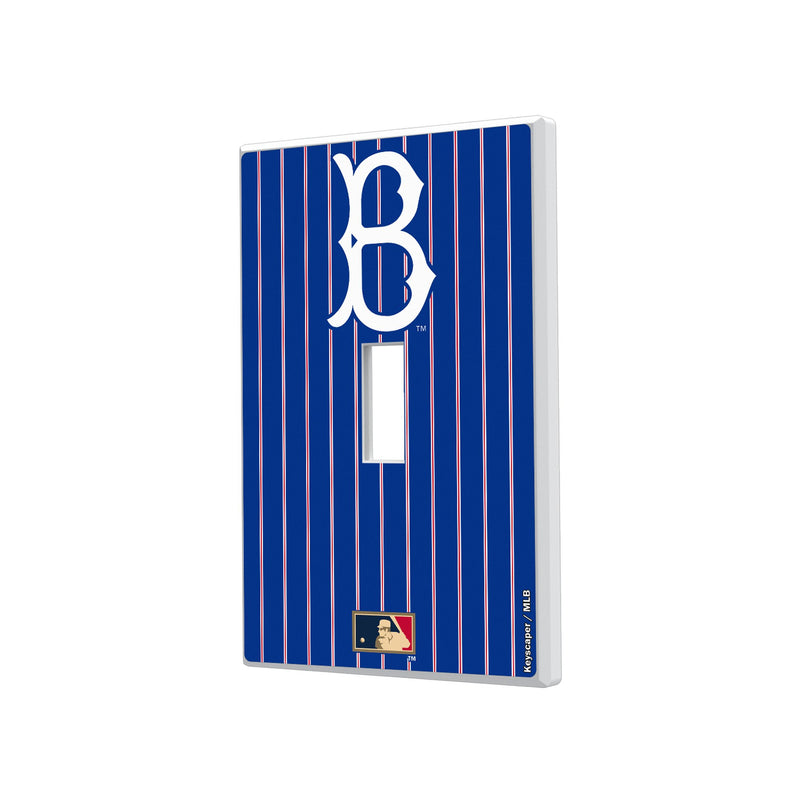 Brooklyn Dodgers 1949-1957 - Cooperstown Collection Pinstripe Hidden-Screw Light Switch Plate