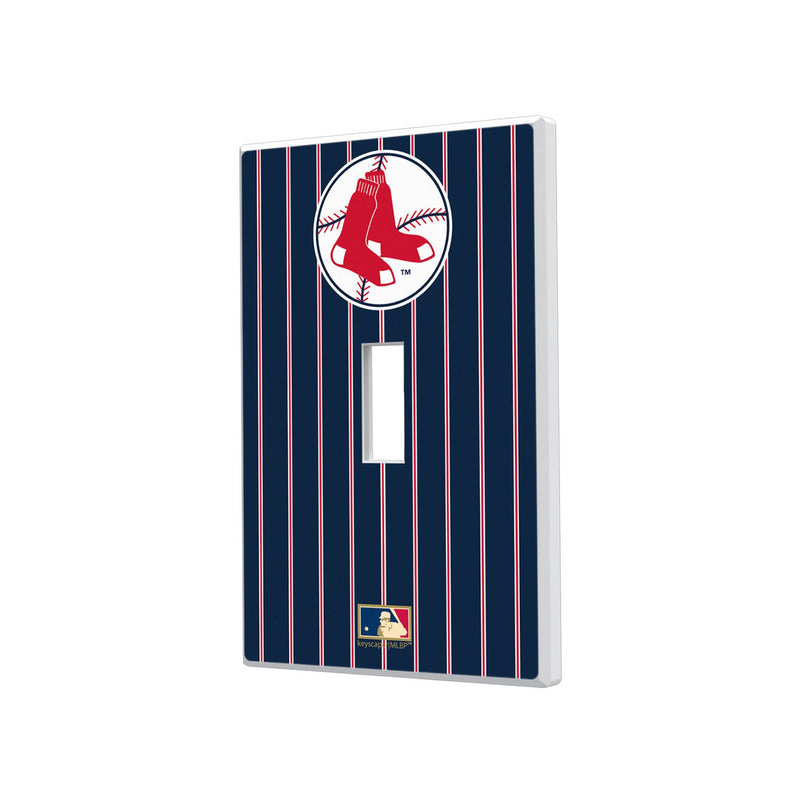 Boston Red Sox 1970-1975 - Cooperstown Collection Pinstripe Hidden-Screw Light Switch Plate