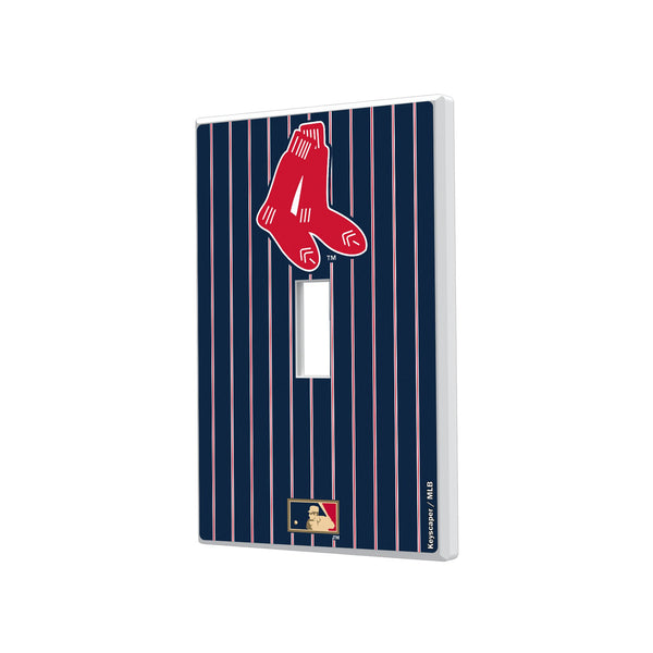 Boston Red Sox 1924-1960 - Cooperstown Collection Pinstripe Hidden-Screw Light Switch Plate
