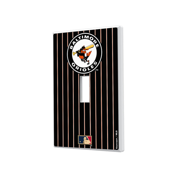 Baltimore Orioles 1966-1969 - Cooperstown Collection Pinstripe Hidden-Screw Light Switch Plate