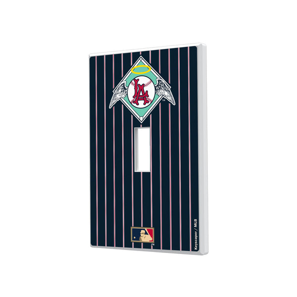 LA Angels 1961-1965 - Cooperstown Collection Pinstripe Hidden-Screw Light Switch Plate