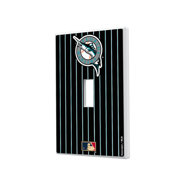 Miami Marlins 1993-2011 - Cooperstown Collection Pinstripe Hidden-Screw Light Switch Plate
