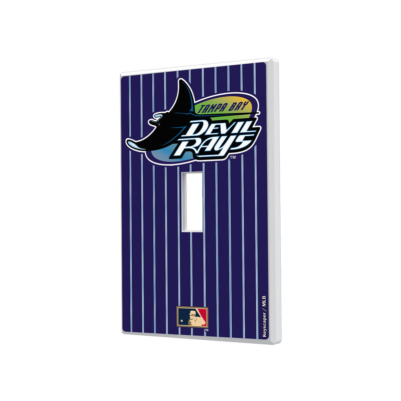 Tampa Bay 1998-2000 - Cooperstown Collection Pinstripe Hidden-Screw Light Switch Plate