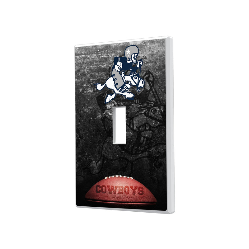 Dallas Cowboys 1966-1969 Historic Collection Legendary Hidden-Screw Light Switch Plate