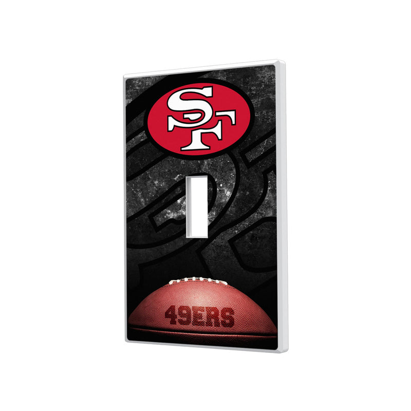 San Francisco 49ers Historic Collection Legendary Hidden-Screw Light Switch Plate