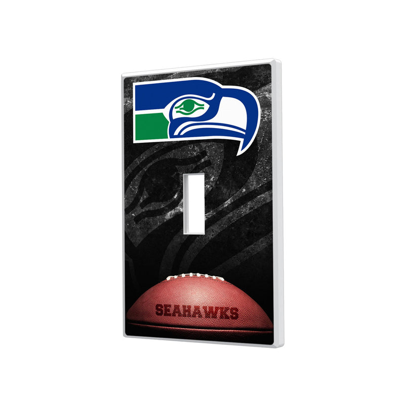 Seattle Seahawks Historic Collection Legendary Hidden-Screw Light Switch Plate