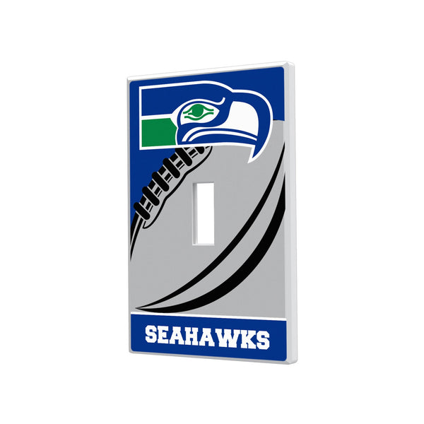 Seattle Seahawks Historic Collection Passtime Hidden-Screw Light Switch Plate