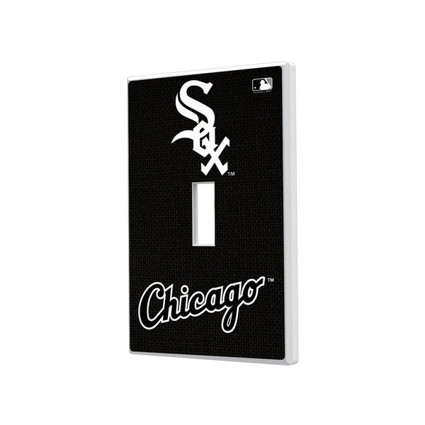 Chicago White Sox Solid Hidden-Screw Light Switch Plate