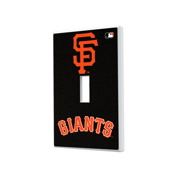 San Francisco Giants Solid Hidden-Screw Light Switch Plate