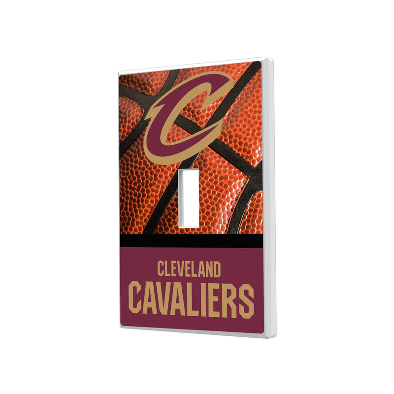 Cleveland Cavaliers Basketball Hidden-Screw Light Switch Plate