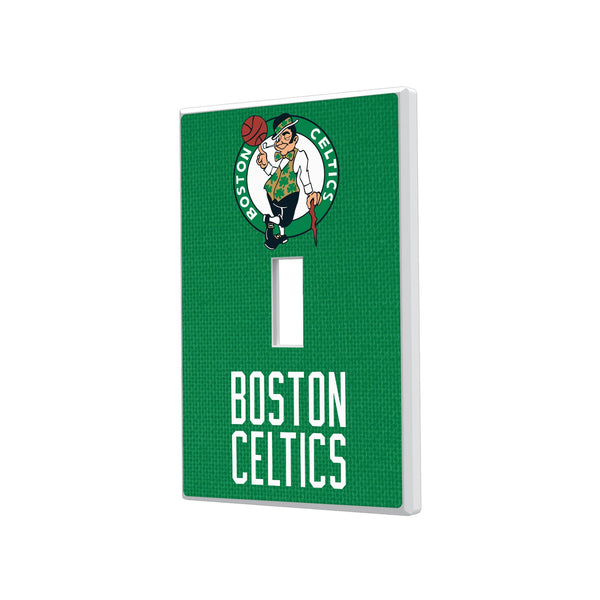 Boston Celtics Solid Hidden-Screw Light Switch Plate