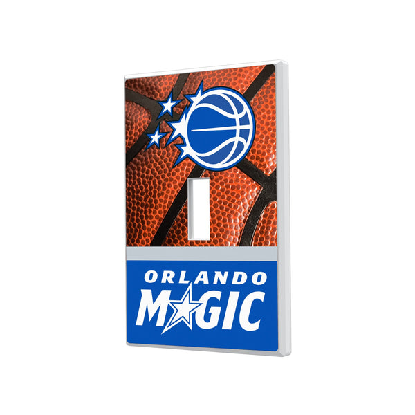 Orlando Magic Basketball Hidden-Screw Light Switch Plate