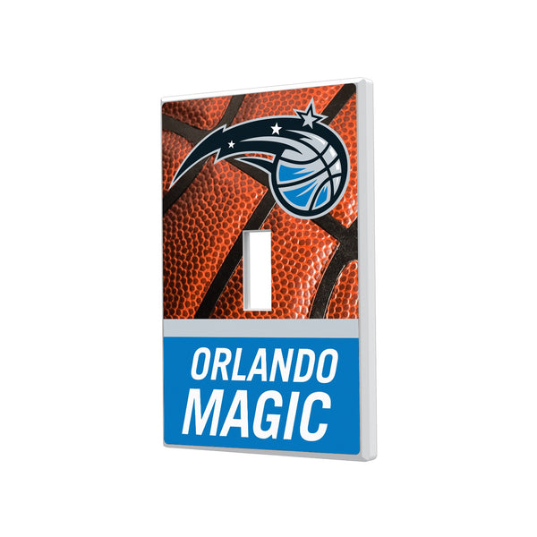Orlando Magic Basketball Hidden-Screw Light Switch Plate