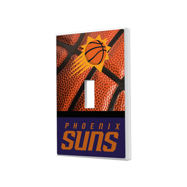 Phoenix Suns Basketball Hidden-Screw Light Switch Plate